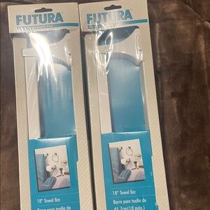 Franklin Brass Futura Bath 18 Towel Bar Chrome Finish 2 Pack